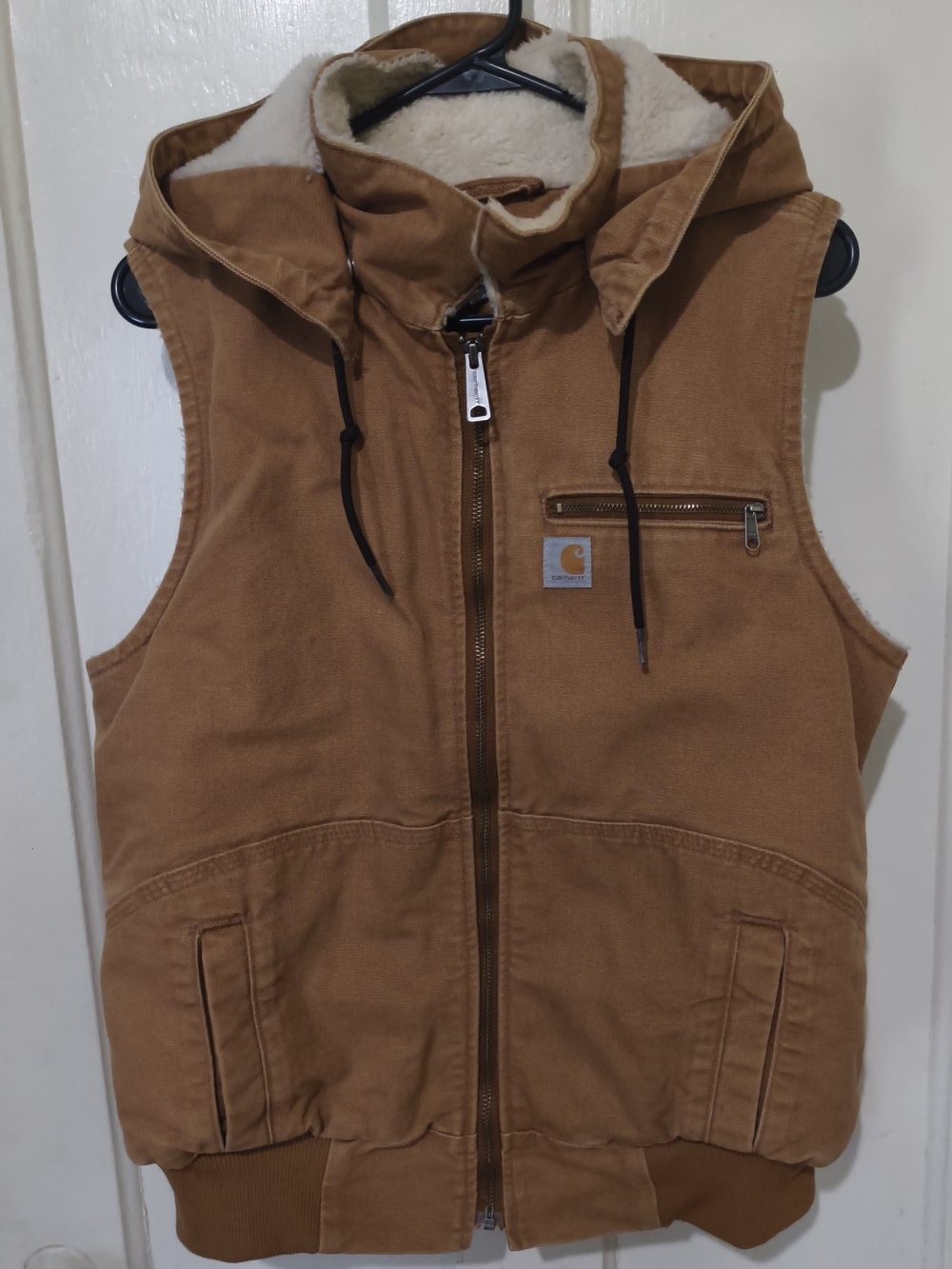 Rare! Carhartt Women's Weathered Duck Wildwood Vest - Large